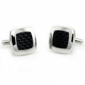 Carbon Fiber Cuff Links (2)