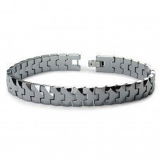 Tungsten Carbide Link Bracelet