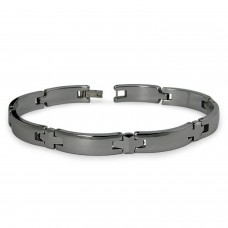 Tungsten Carbide Cross Link Bracelet