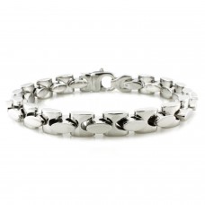 Stainless Steel Square Cable Link Bracelet