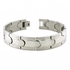 Stainless Steel Spaceship Link Bracelet