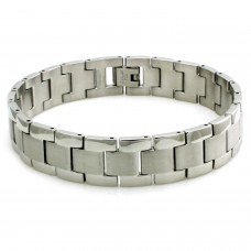 Stainless Steel Duo Finish Link Bracelet