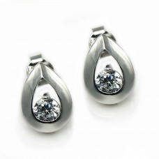 Sterling Silver Teardrop Earrings