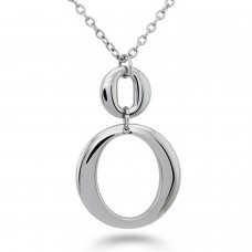 Stainless Steel Figure 8 Necklace