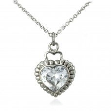 Stainless Steel Heart Pendant