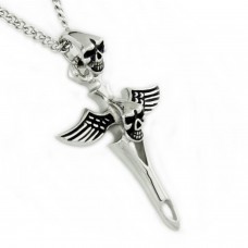 Stainless Steel Legion Cross Pendant