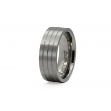 Titanium Wide Flat Band