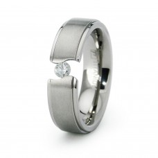 Titanium Tension wedding Band