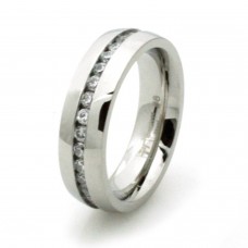 Stainless Steel Eternity Ring