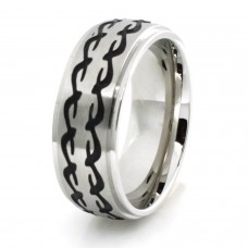 Stainless Steel Barbed Wire Design Ring