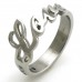 Stainless Steel Love Ring