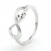 Sterling Silver Infinity Love Ring