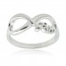 Sterling Silver Infinity Faith Ring