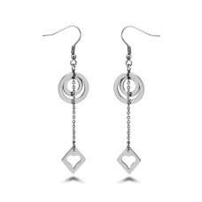 Stainless Steel Dangle Earrings